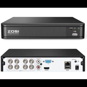 Zosi 8 Channel 1080P HD Digital Video Recorder DVR (ZR08VMA/ZR08VNA)
